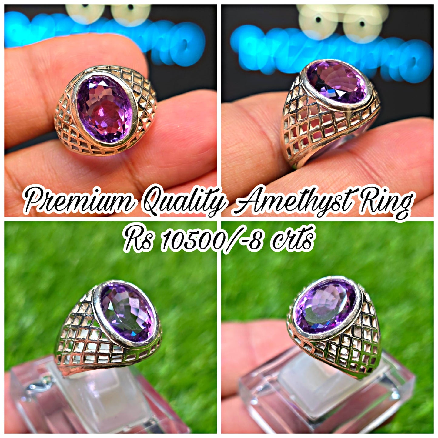 Premium Quality Amethyst Ring