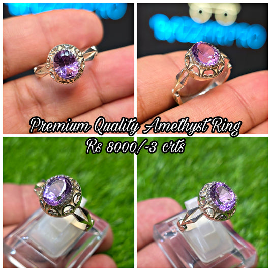 Premium Quality Amethyst Ring
