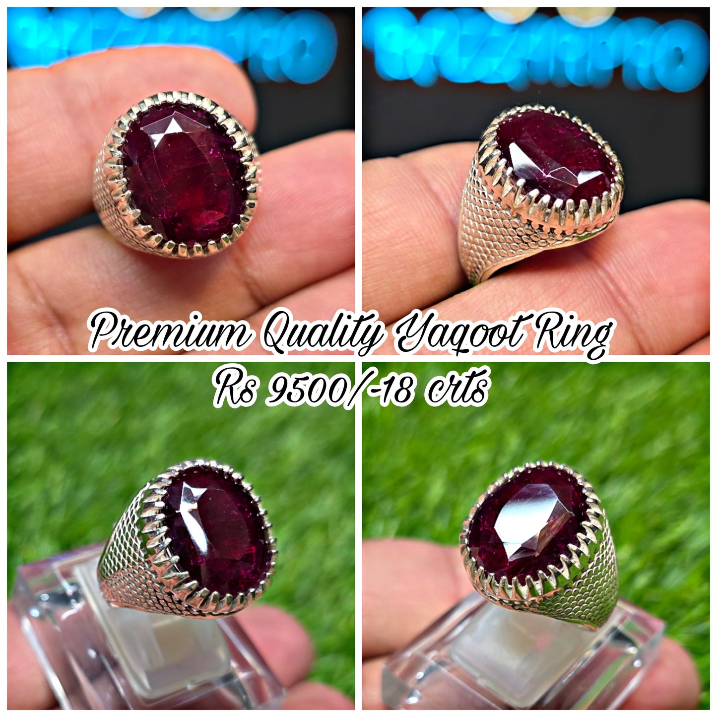 Premium Quality Yaqoot Ring