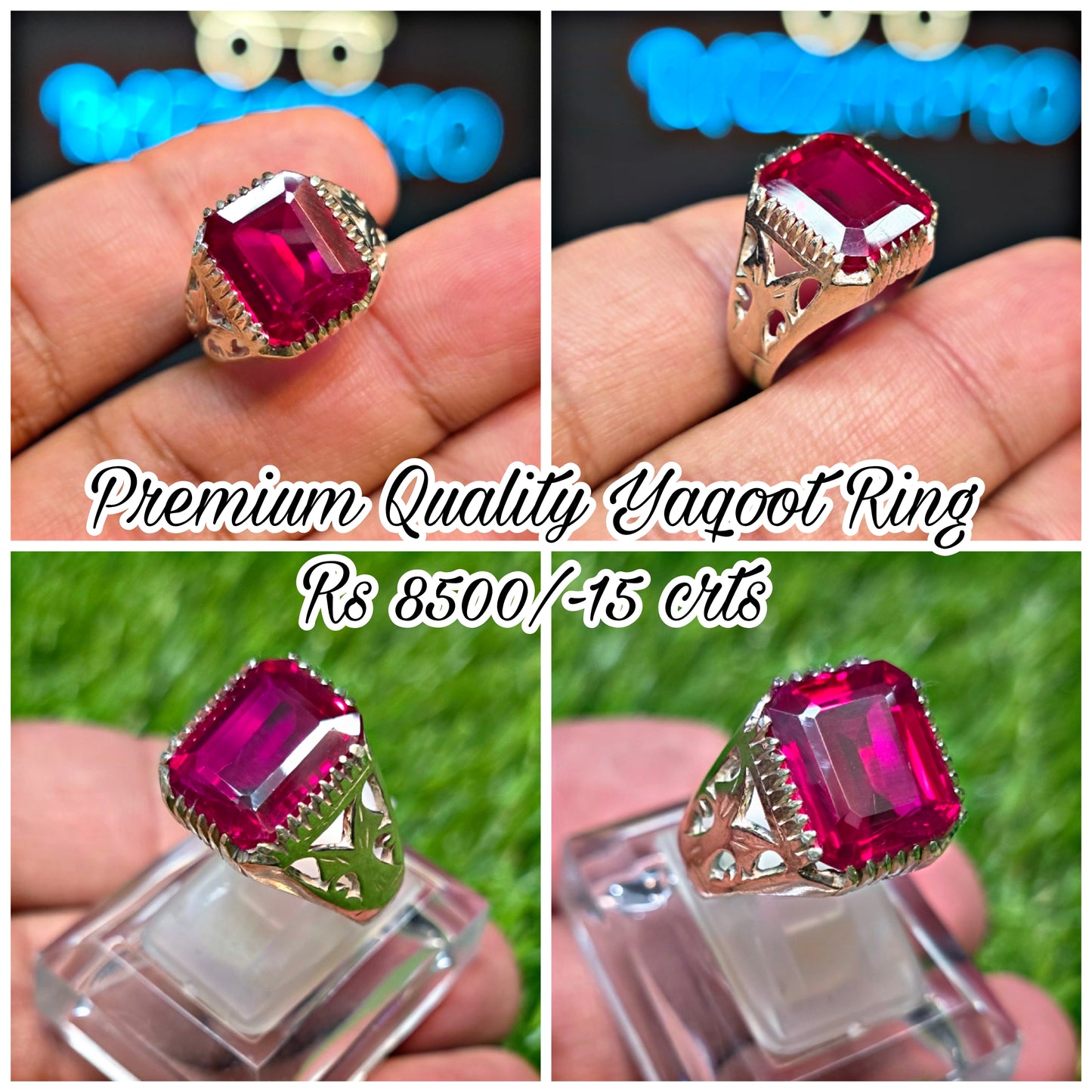 Premium Quality Yaqoot Ring