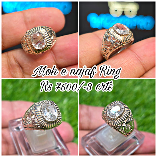 Premium Quality Moh e Najaf Ring