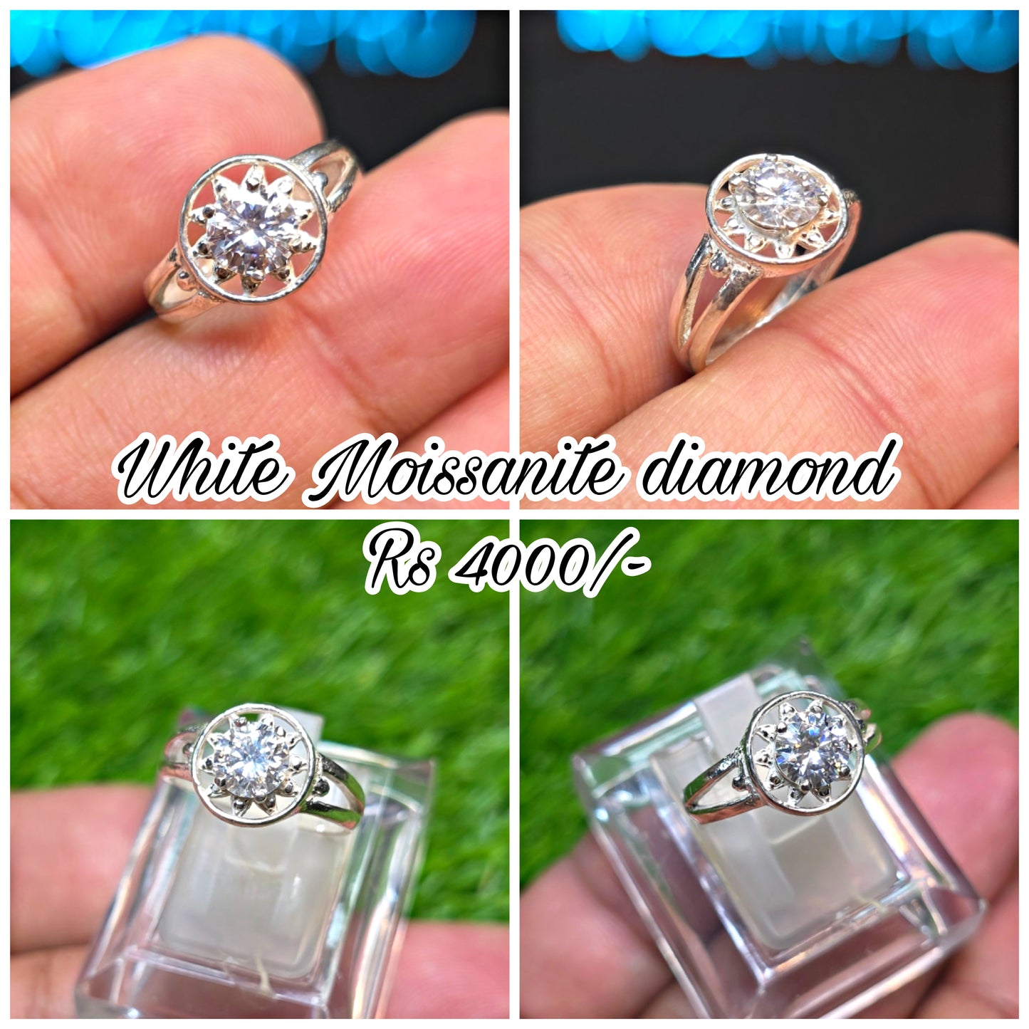 Premium Quality Moissanite Ring
