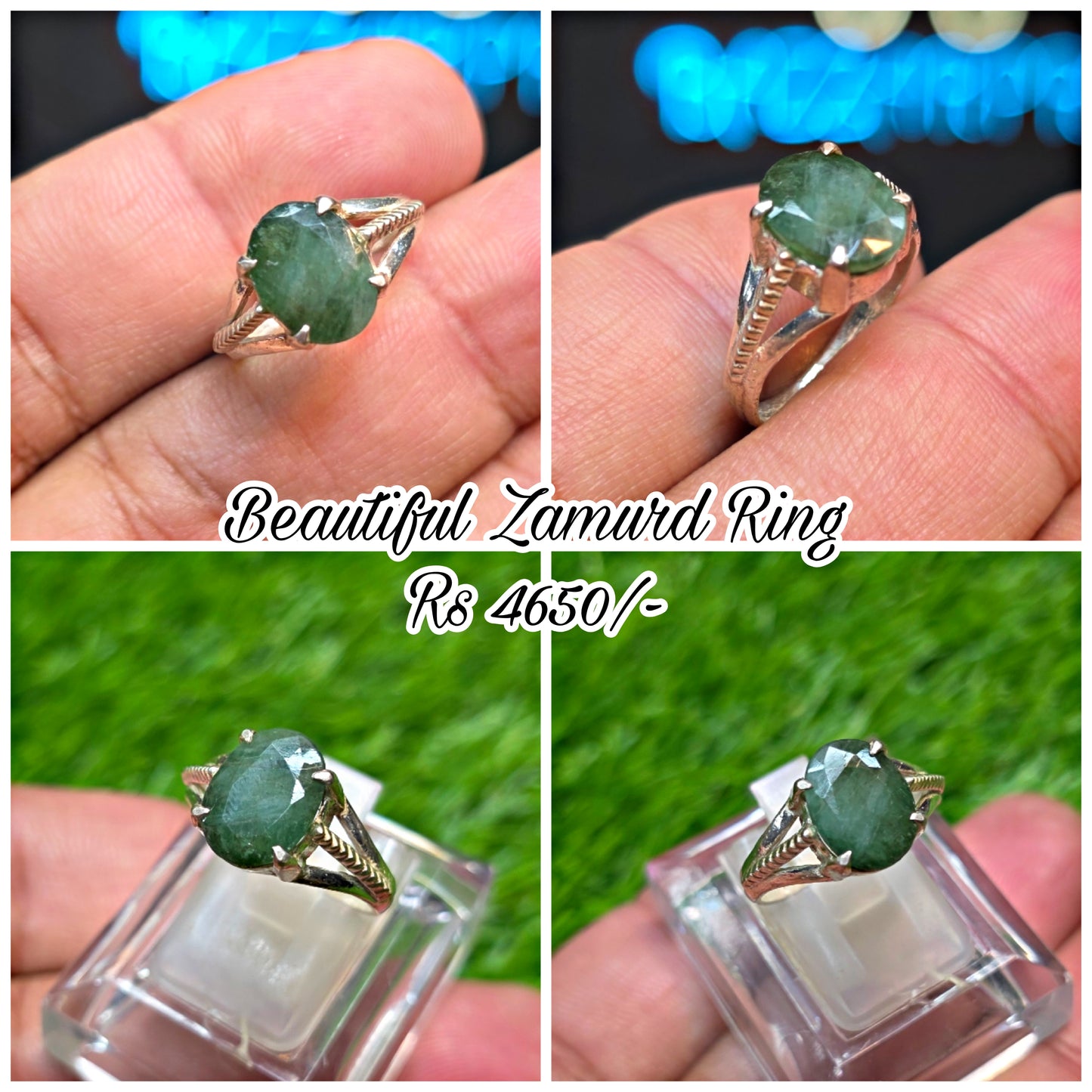Premium Quality Zamurd Ring