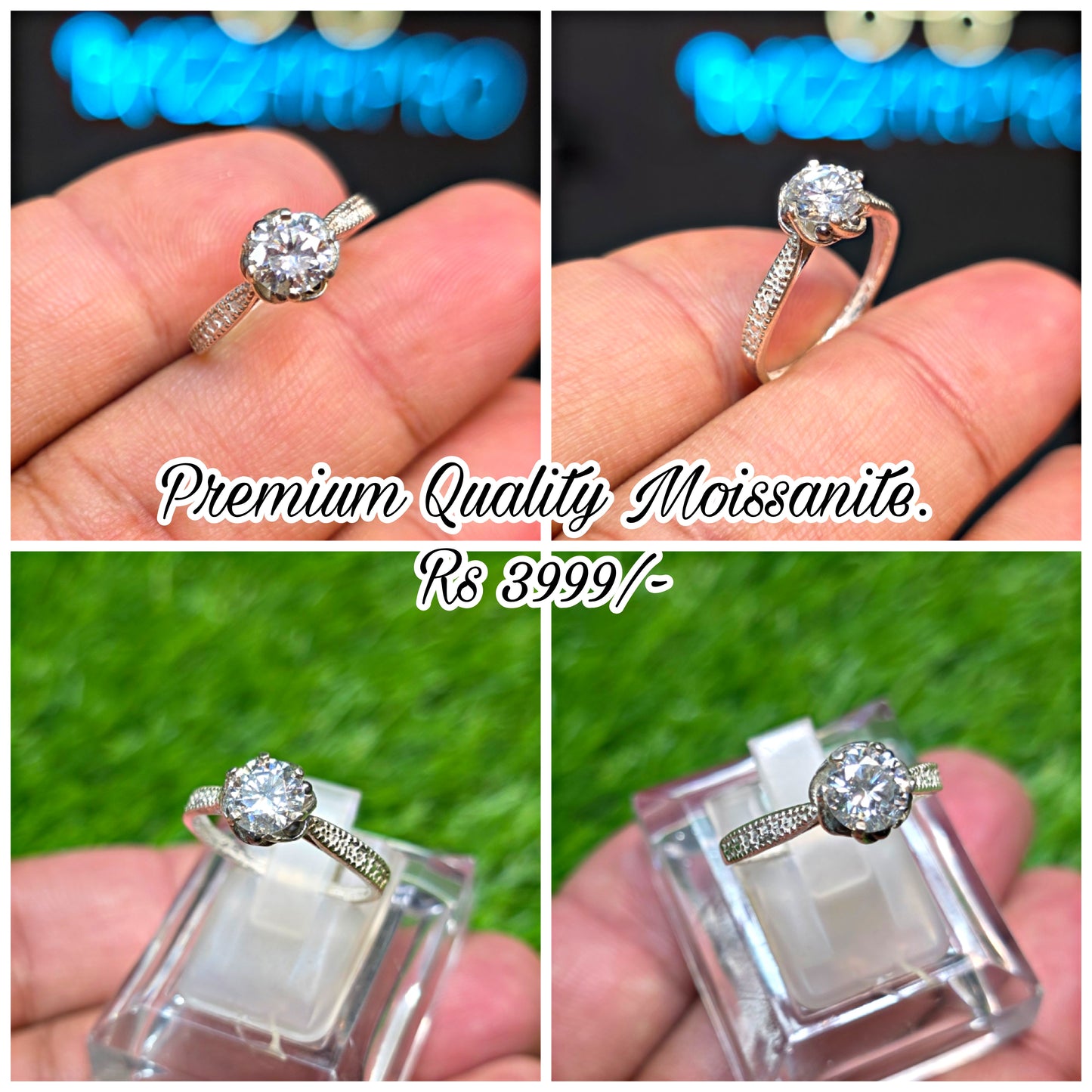 Premium Quality Moissanite Ring