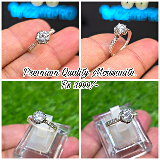 Premium Quality Moissanite Ring