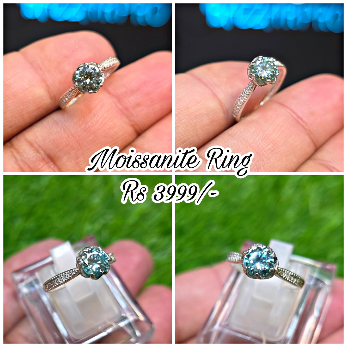 Premium Quality Moissanite Ring