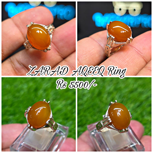 Premium Quality Zarad Aqeeq Ring