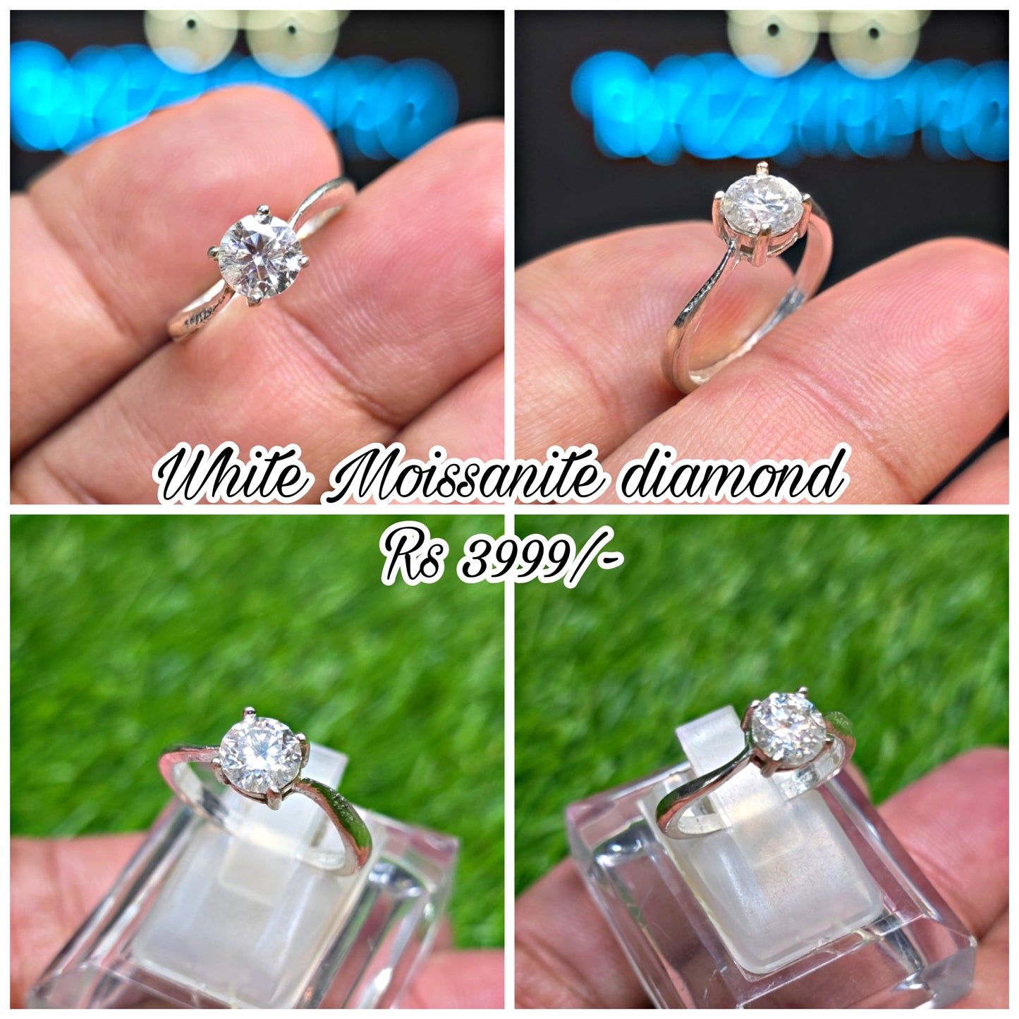 Premium Quality Moissanite Ring