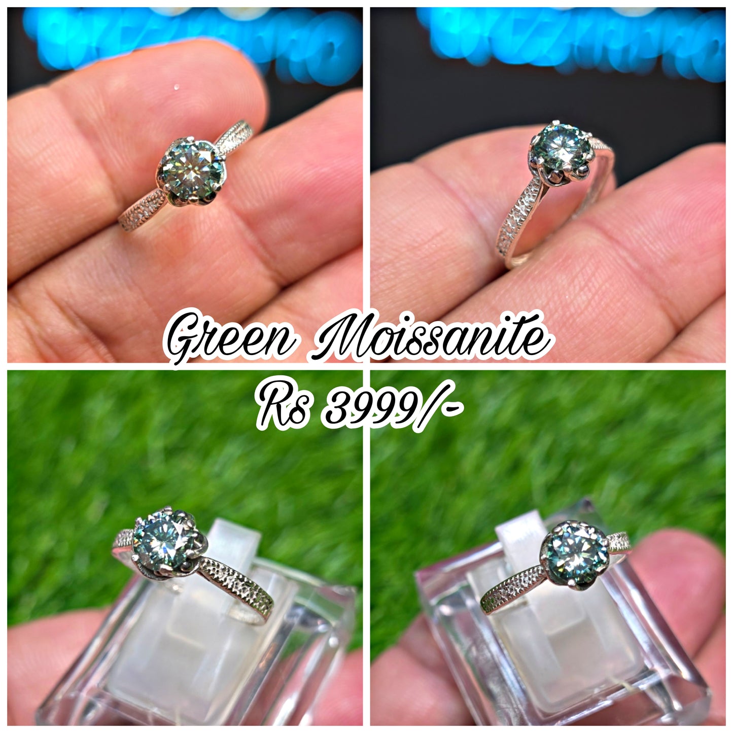 Premium Quality Moissanite Ring