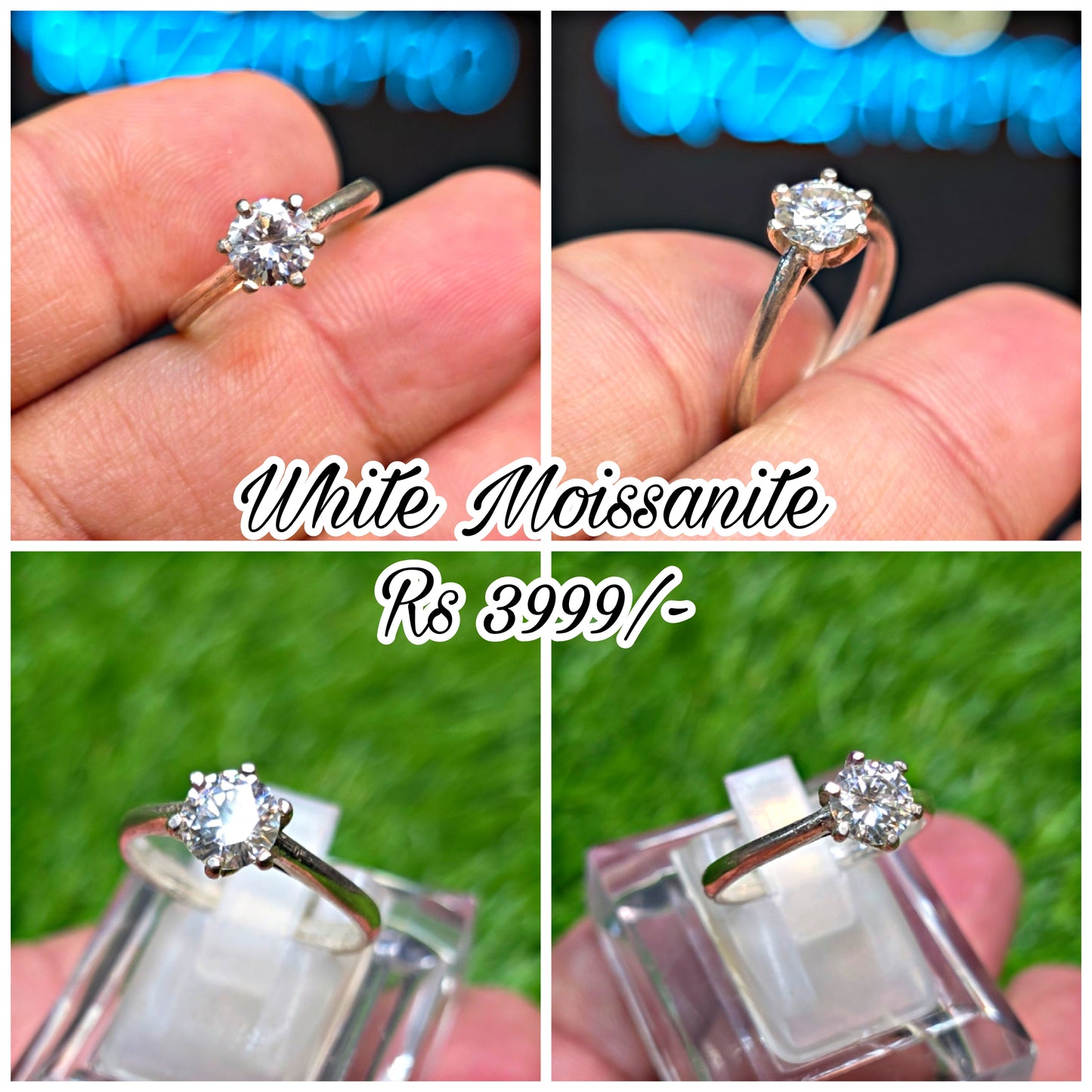 Premium Quality Moissanite Ring