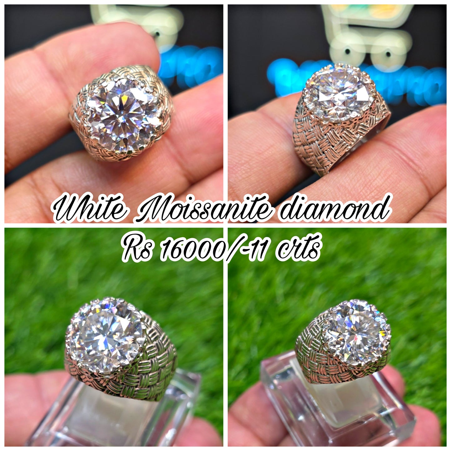 Premium Quality Moissanite Ring