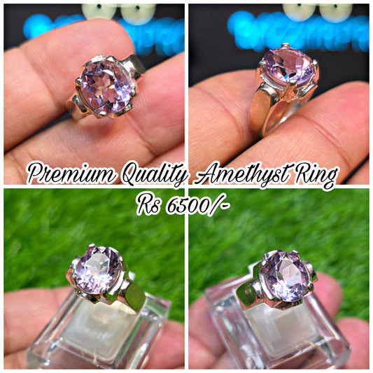 Premium Quality Amethyst Ring