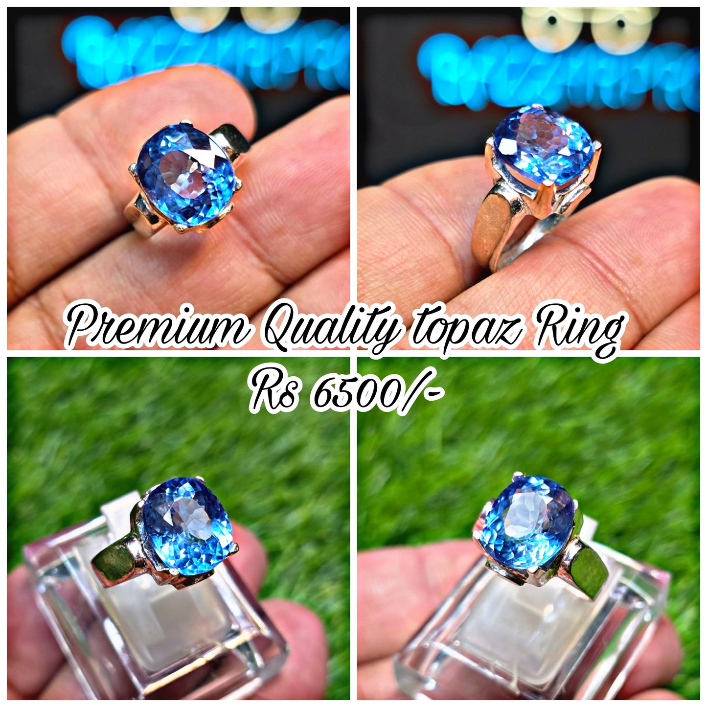 Premium Quality Topaz Ring