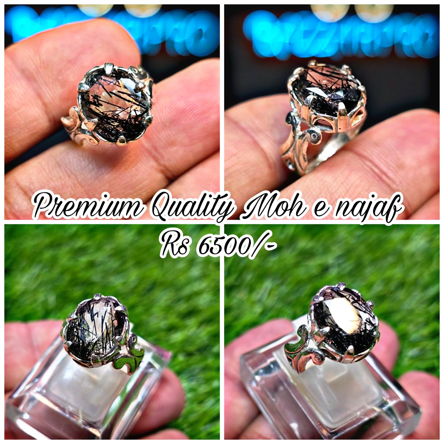 Premium Quality Moh e Najaf Ring