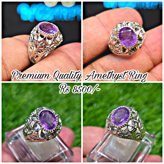 Premium Quality Amethyst Ring