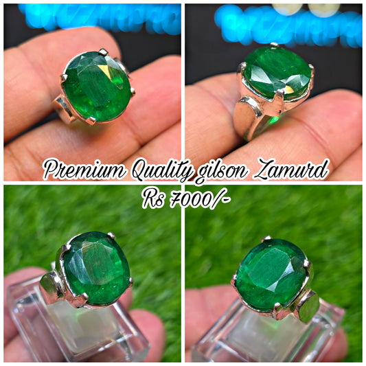 Premium Quality Gilson Zamurd Ring