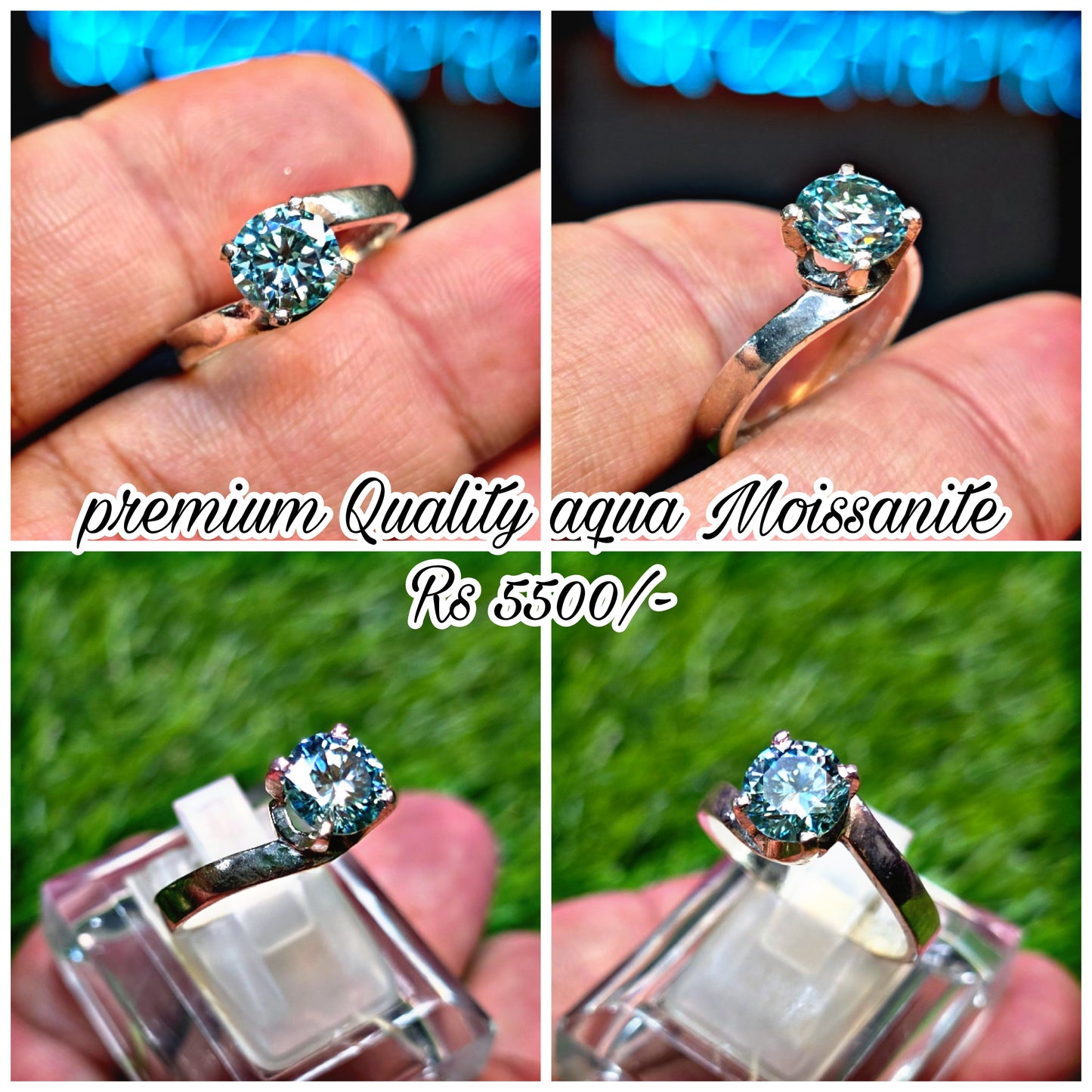Premium Quality Moissanite Ring