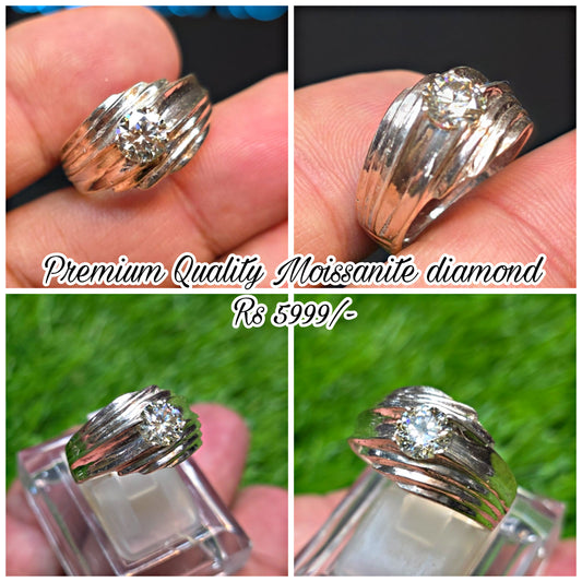 Premium Quality Moissanite Ring