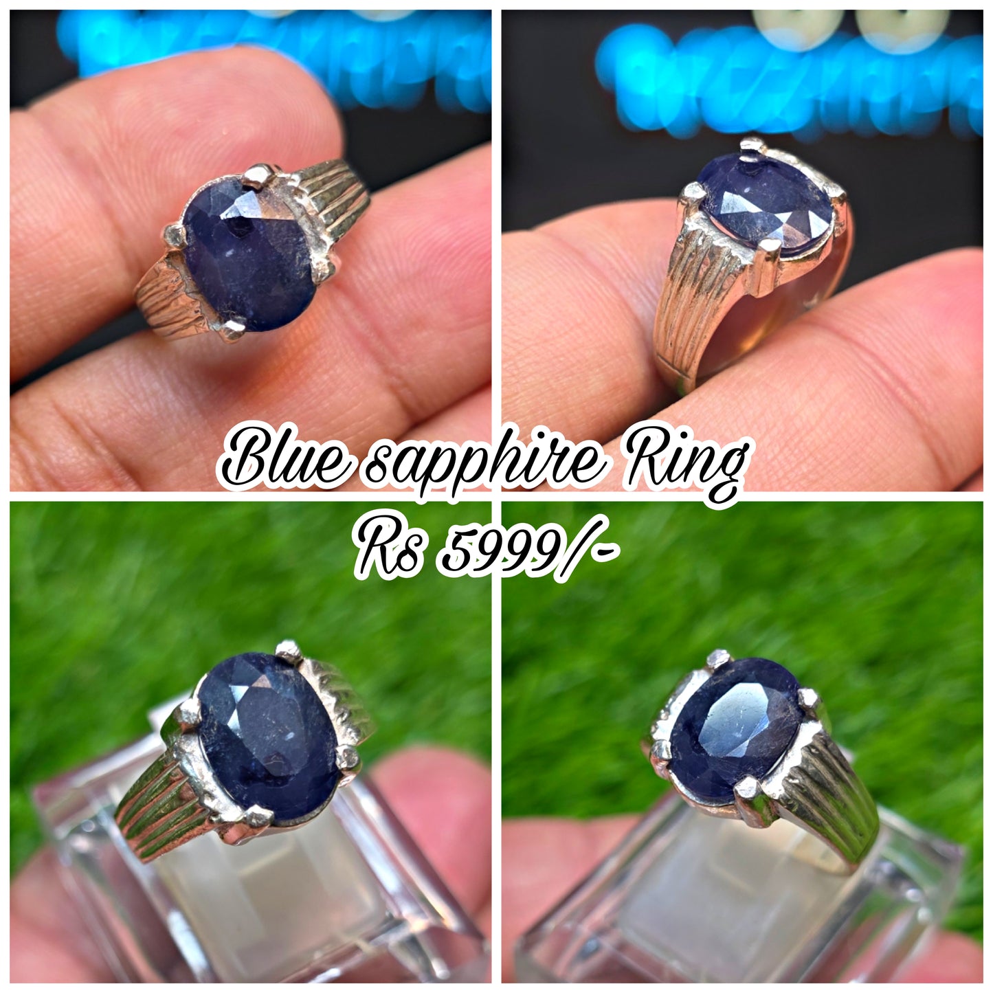 Premium Quality Neelam Ring