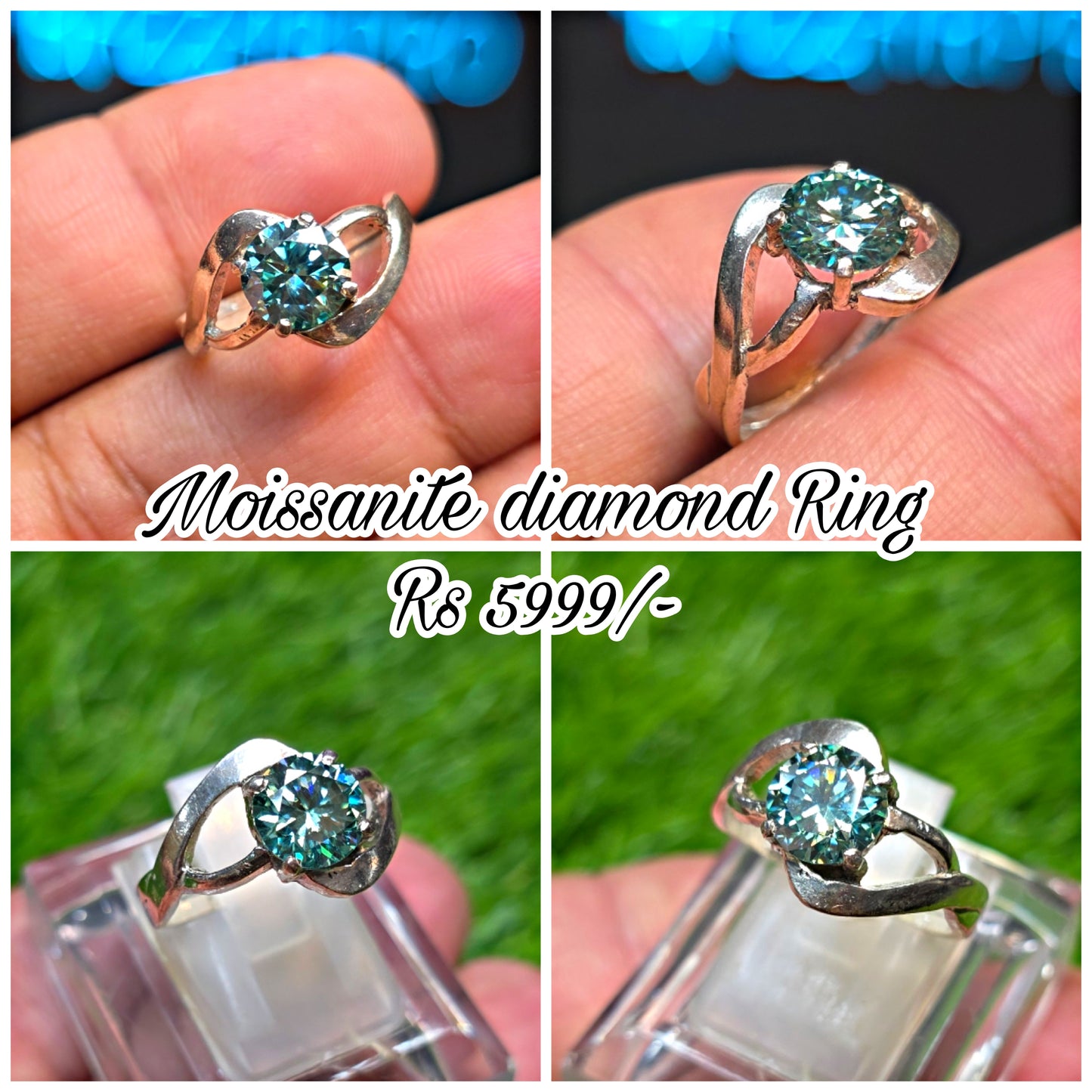 Premium Quality Moissanite Ring