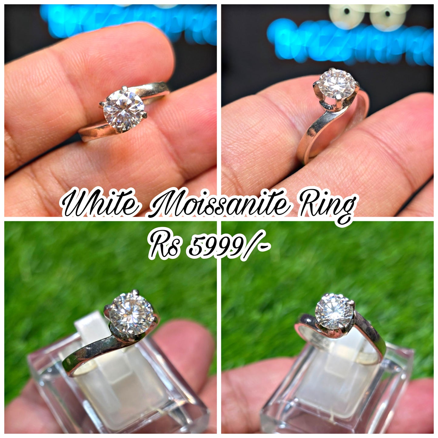Premium Quality Moissanite Ring