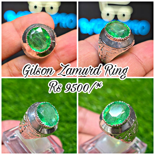 Premium Quality Gilson Zamurd Ring