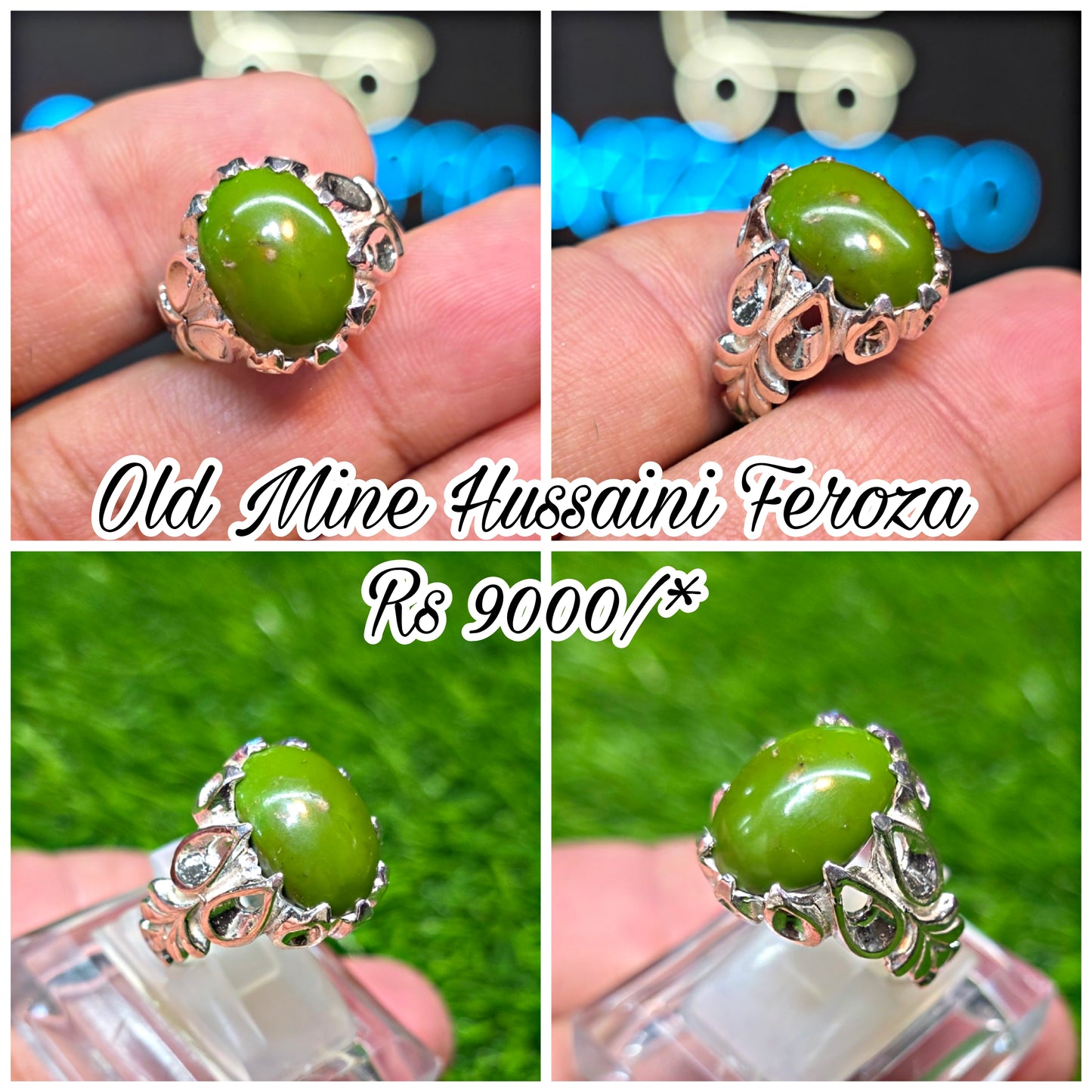 Premium Quality Old Mine Hussani Feroza Ring