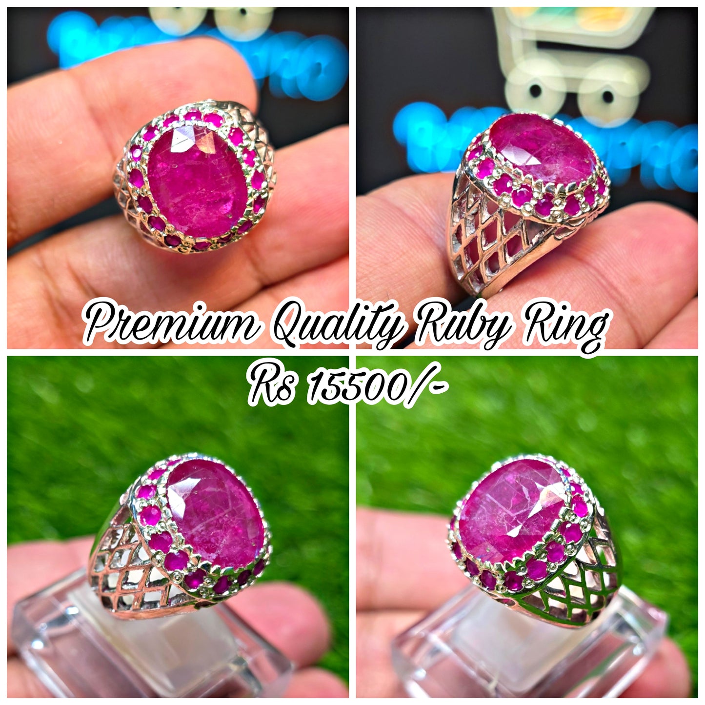 Premium Quality Ruby Ring