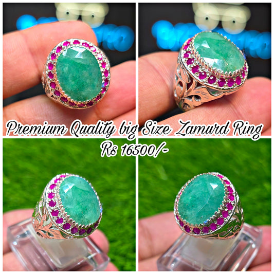 Premium Quality Zamurd Ring