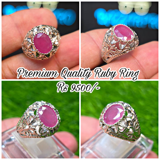 Premium Quality Ruby Ring