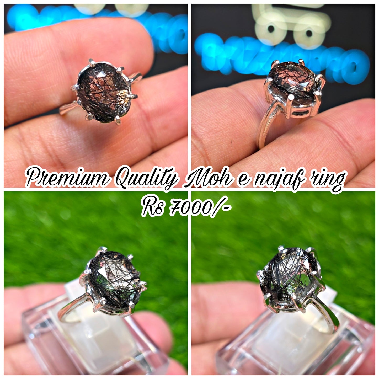 Premium Quality Moh e Najaf Ring