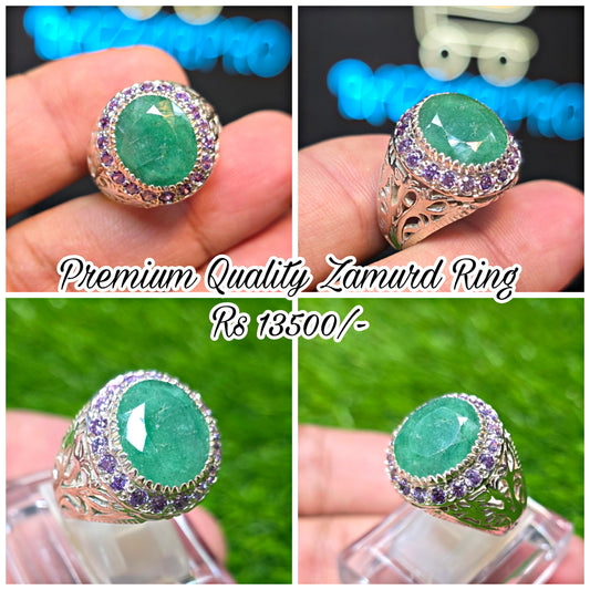 Premium Quality Zamurd Ring