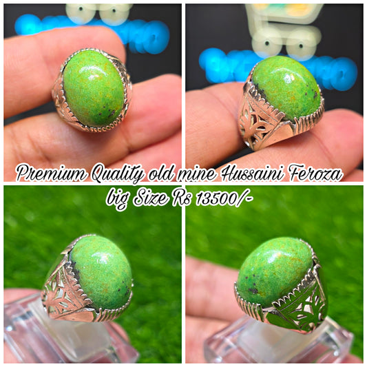 Premium Quality Old Mine Hussani Feroza Ring