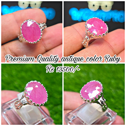 Premium Quality Ruby Ring