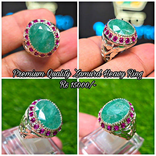 Premium Quality Zamurd Ring