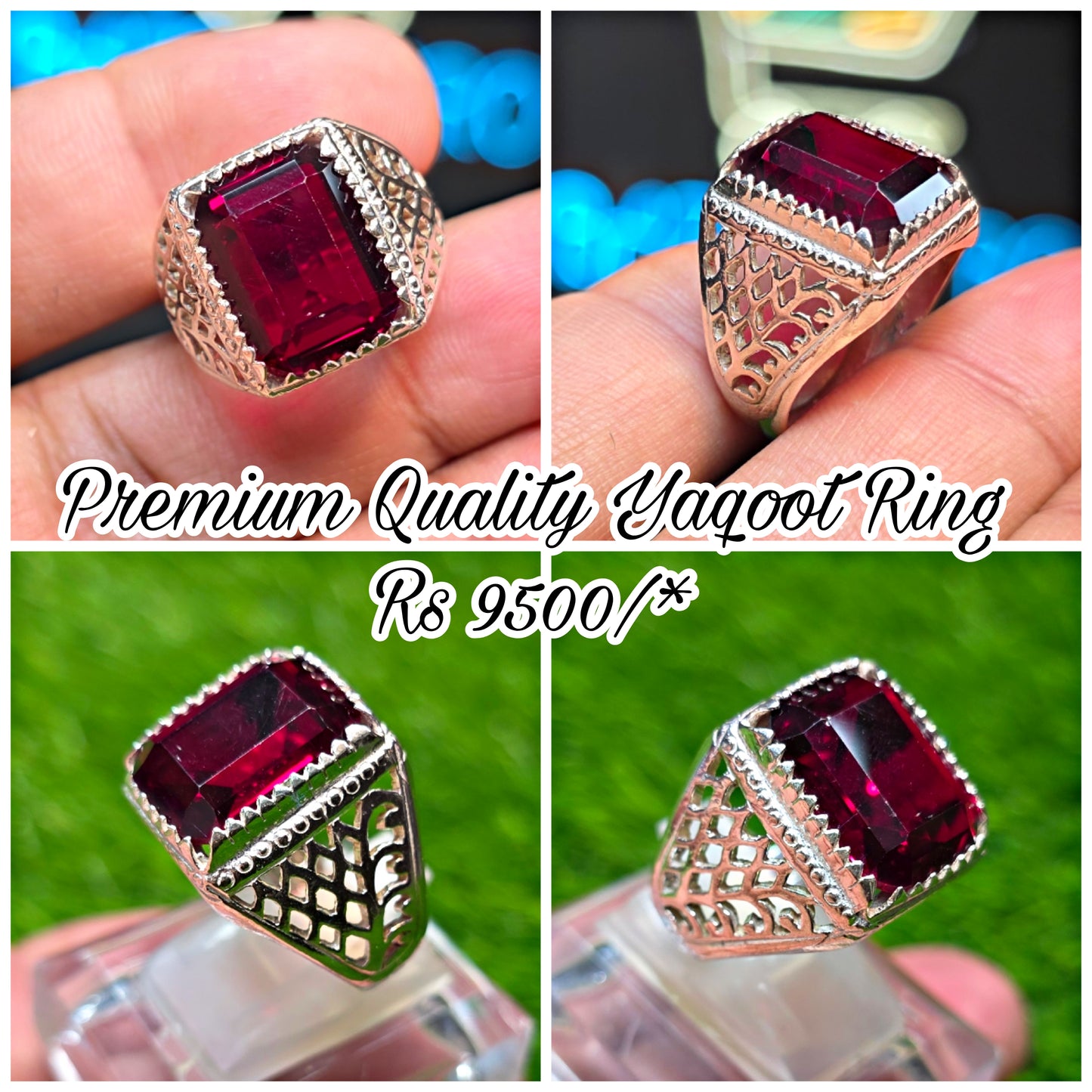 Premium Quality Yaqoot Ring