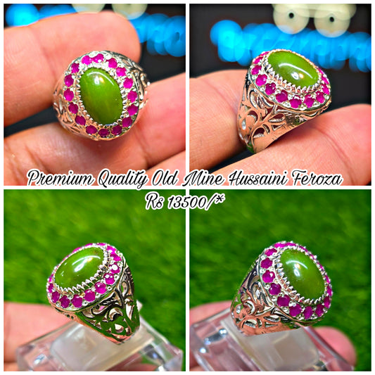 Premium Quality Old Mine Hussani Feroza Ring