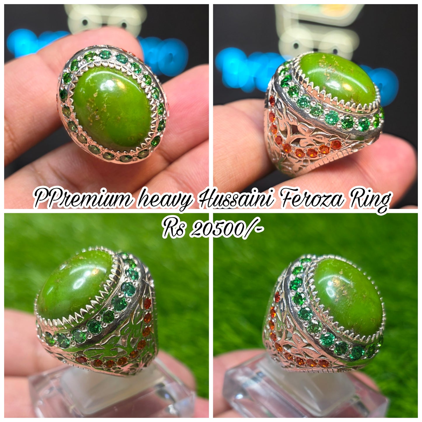 Premium Quality Old Mine Hussani Feroza Ring