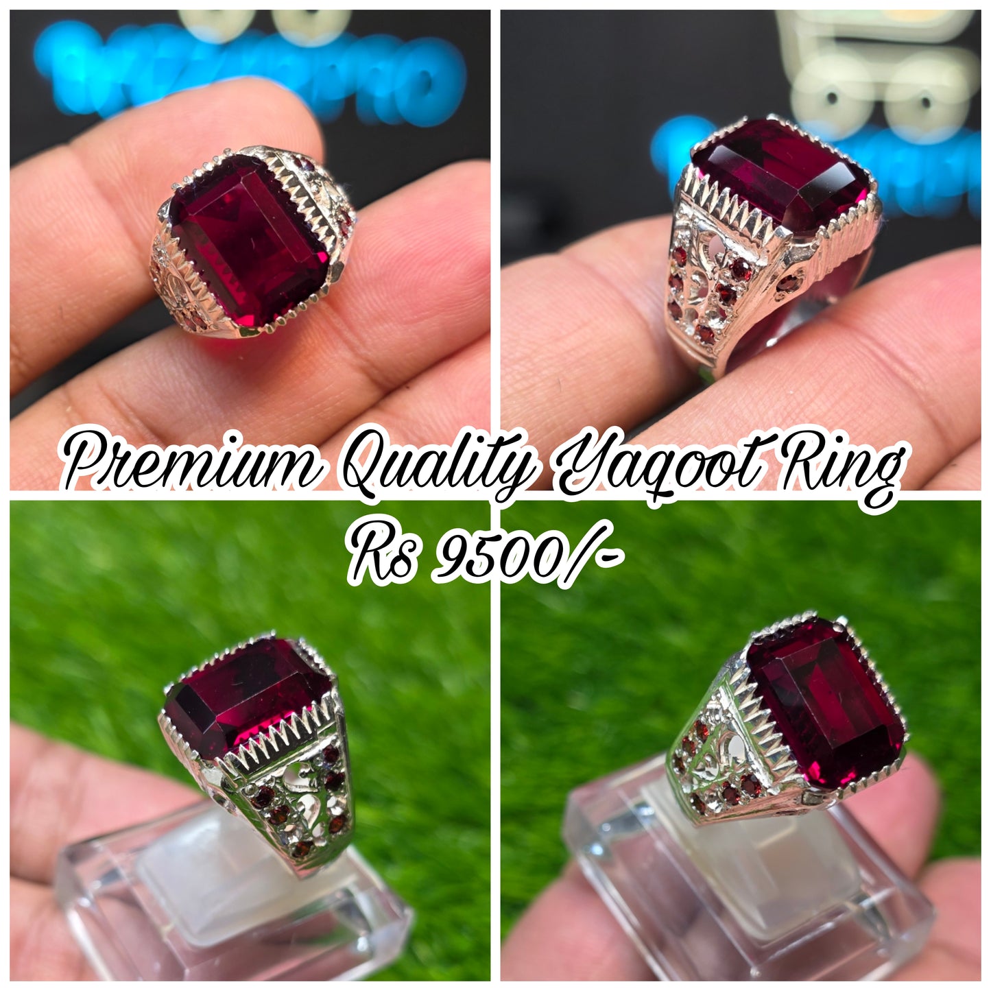 Premium Quality Yaqoot Ring