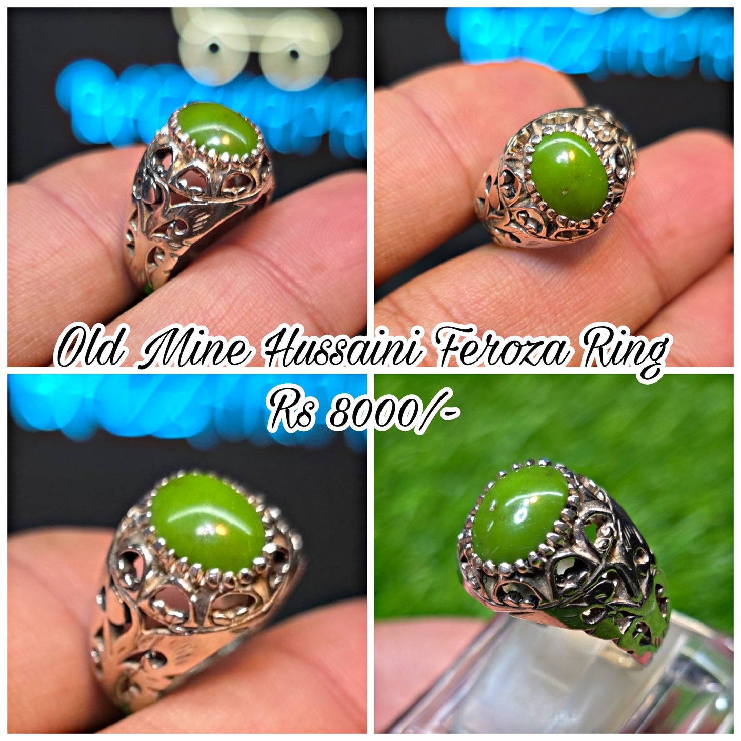 Premium Quality Old Mine Hussani Feroza Ring