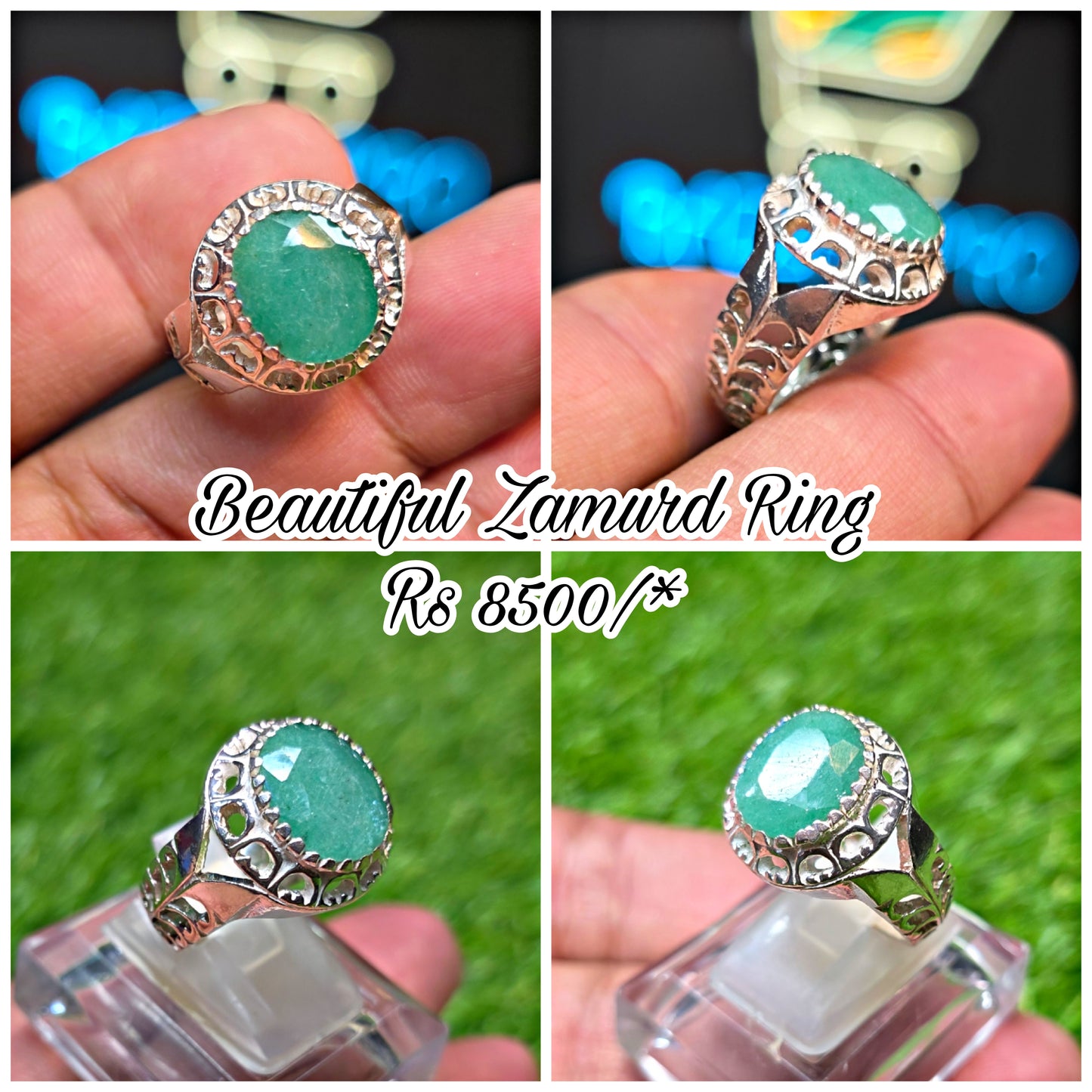 Premium Quality Zamurd Ring