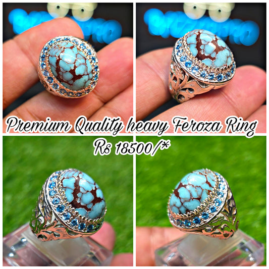 Premium Quality Feroza Ring