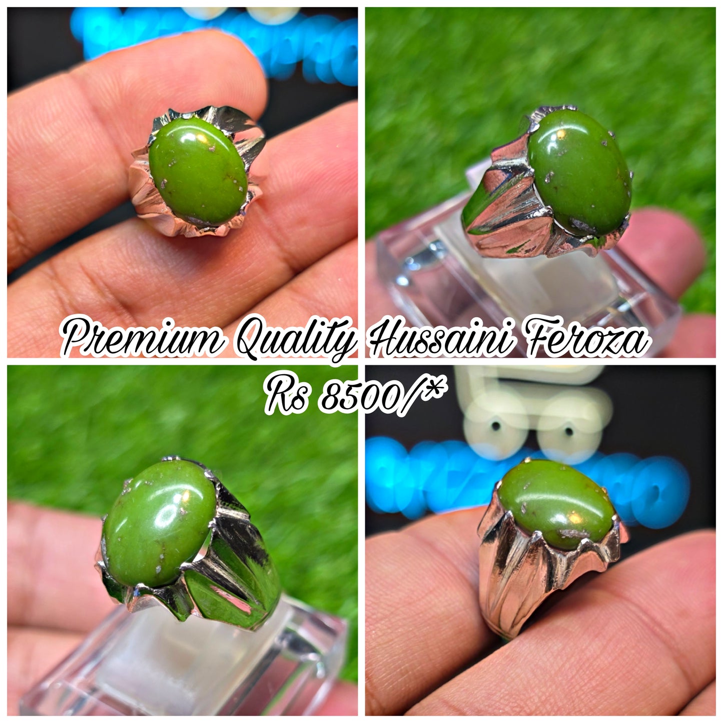 Premium Quality Hussani Feroza Ring