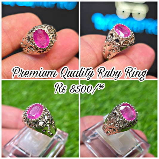 Premium Quality Ruby Ring