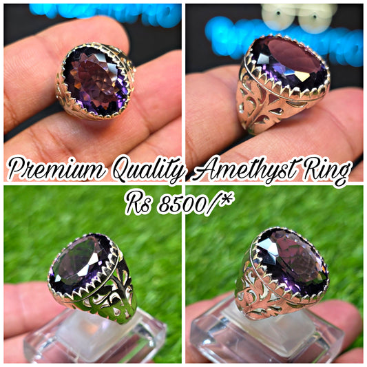 Premium Quality Amethyst Ring
