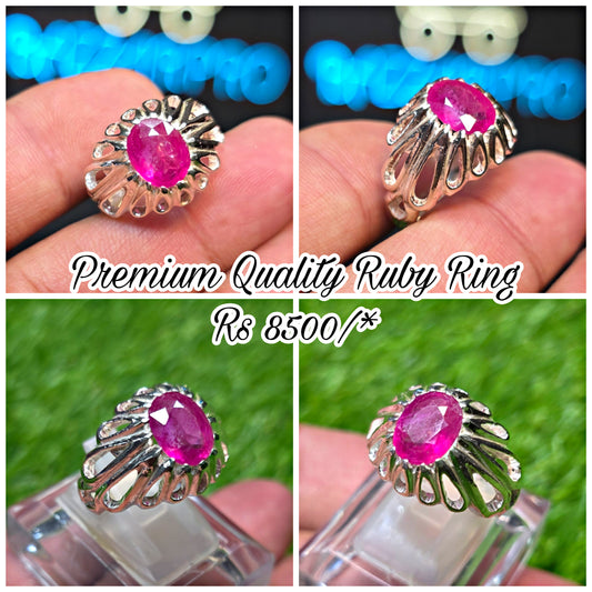Premium Quality Ruby Ring