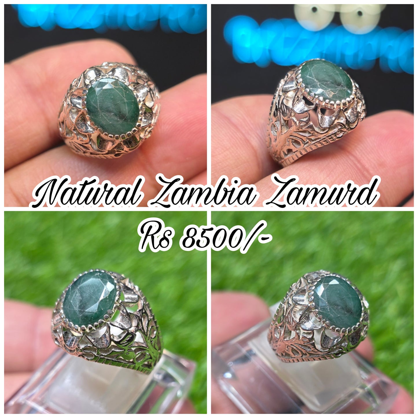 Premium Quality Zamurd Ring