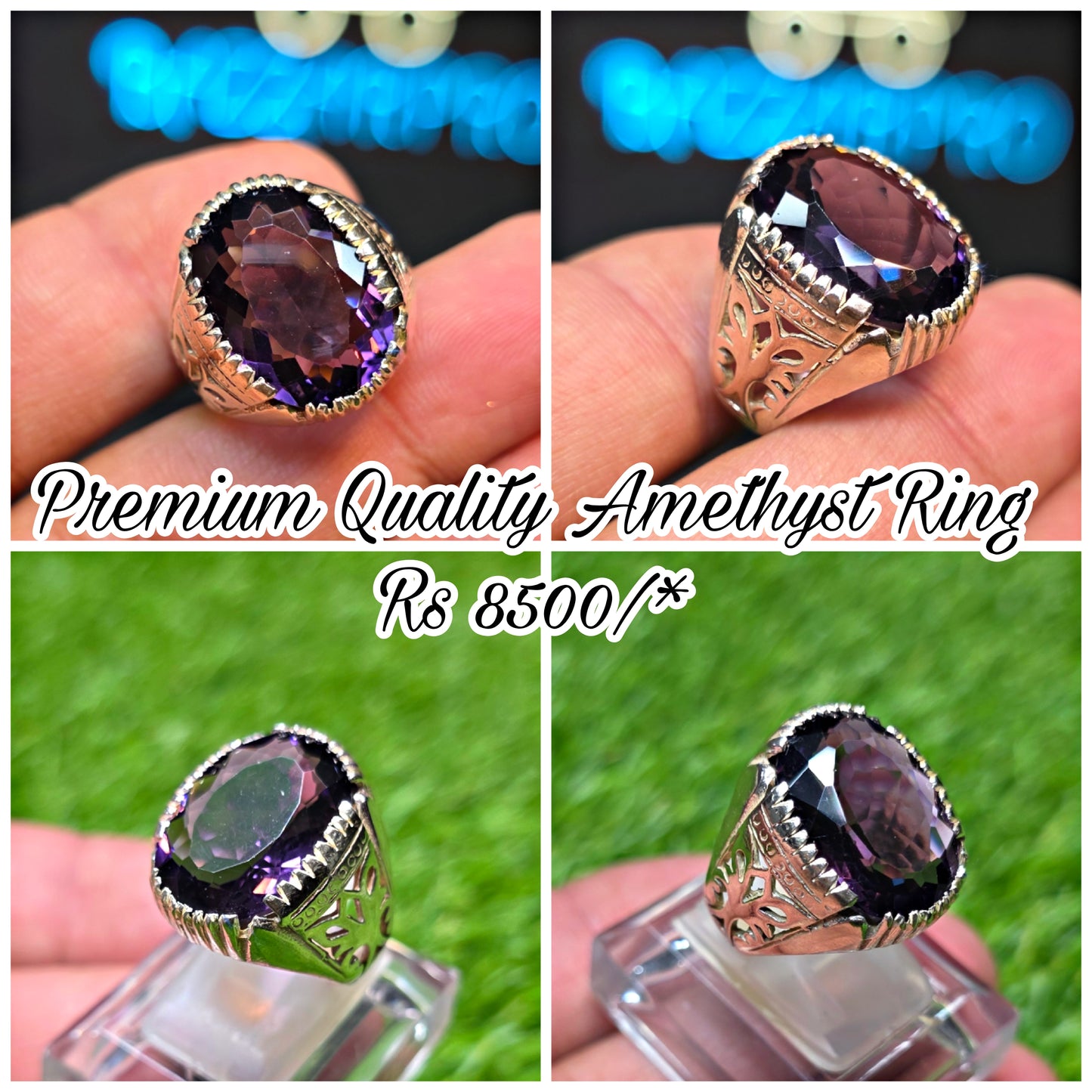Premium Quality Amethyst Ring