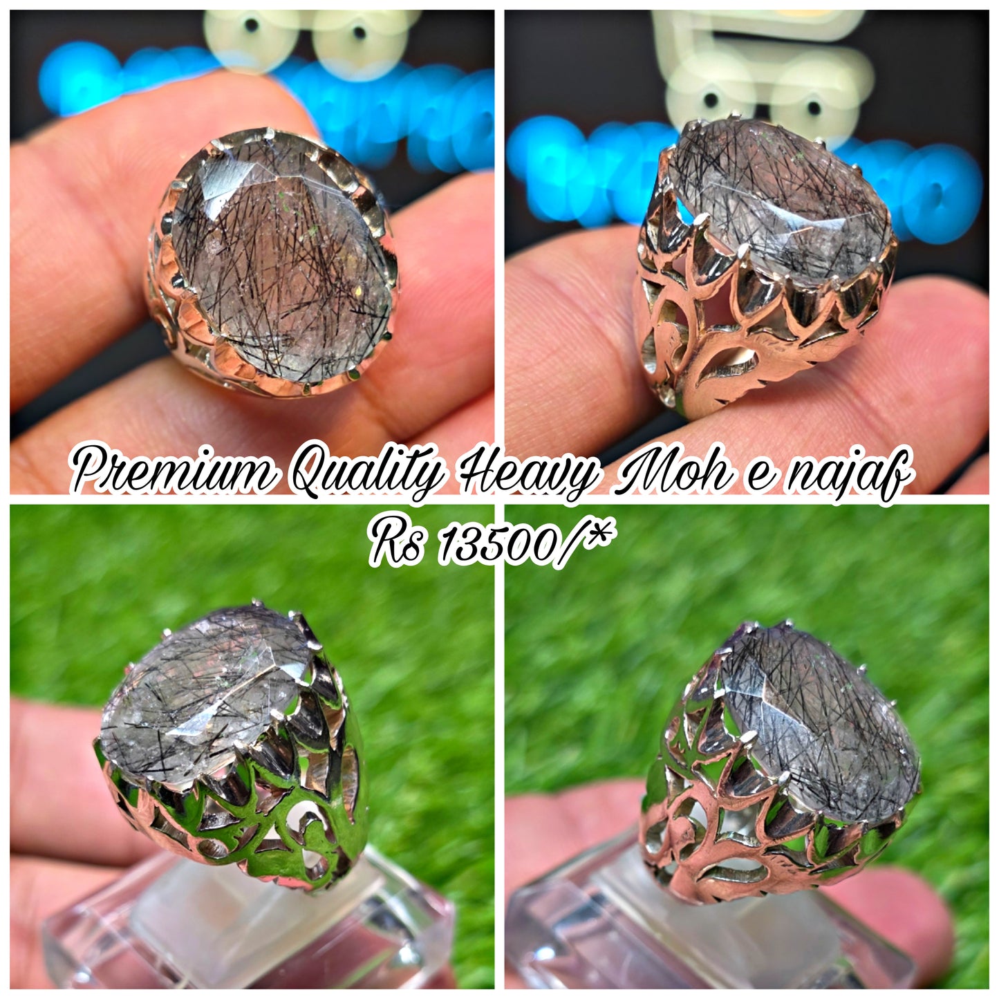 Premium Quality Moh e Najaf Ring