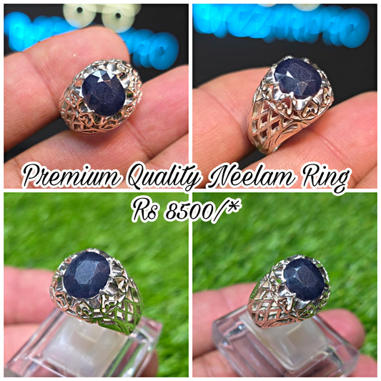 Premium Quality Neelam Ring
